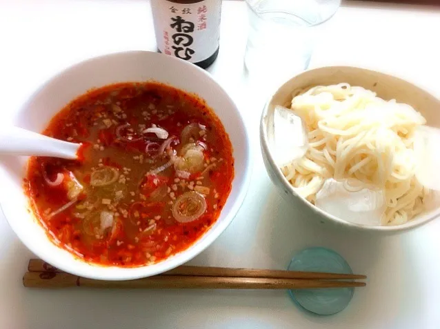 挽肉の冷たいつけ麺|kikicyokoさん