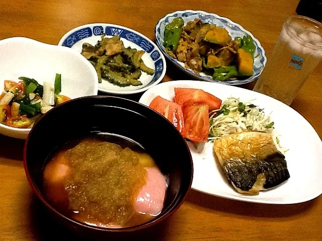 夏のお雑煮他|醤油屋の弟子さん