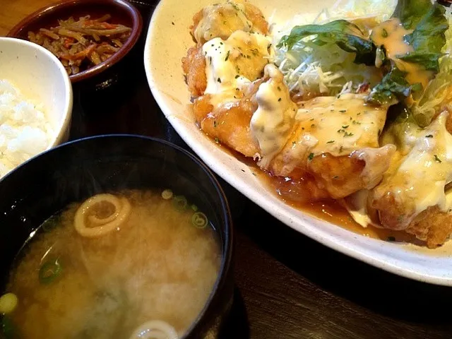 チキン南蛮定食|りなさん