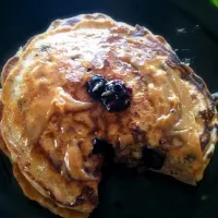 whole wheat blueberry & oats Pancakes|Carolina Rodriguezさん