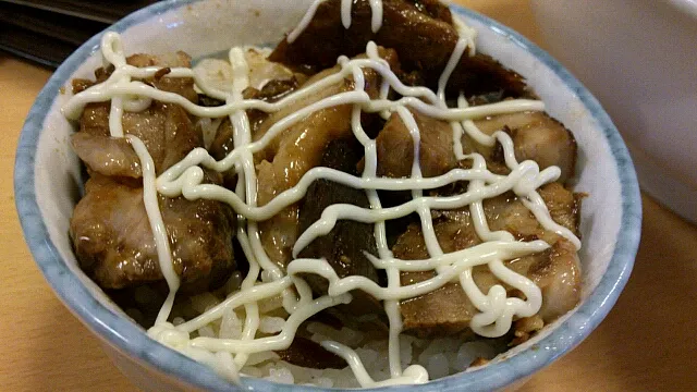 チャーマヨ丼|ひでぞーさん