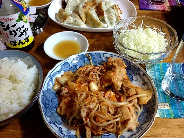 Snapdishの料理写真:豚キムチ他|すかラインさん