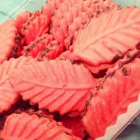 Pink Leaf Cookies|Lindsey Havensさん