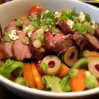 Snapdishの料理写真:lamb salad