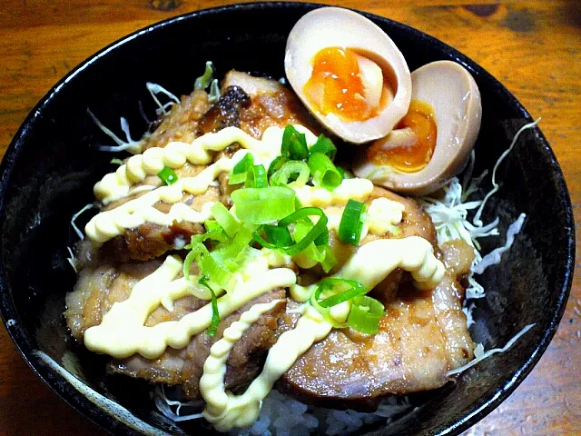 自家製チャーシュー丼|maさん