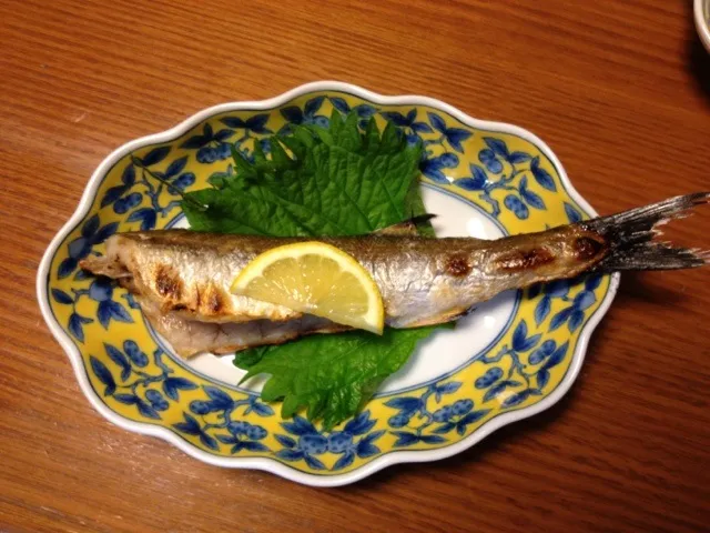 Snapdishの料理写真:カマス塩焼き🐟|かまさん