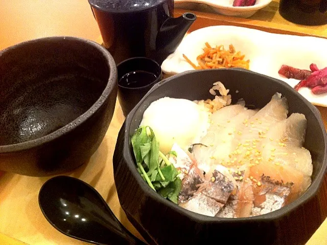 鯛とアジのぶっかけ飯|みーさん