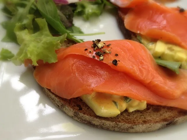 smoked salmon on rye|lauren shannonさん