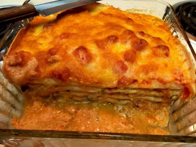 Snapdishの料理写真:smothered Mexican Lasagna|Jonathan Brownさん