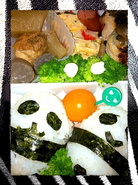 Snapdishの料理写真:お姉遅番お弁当！遊び過ぎてご機嫌わるっ💦|晃さん