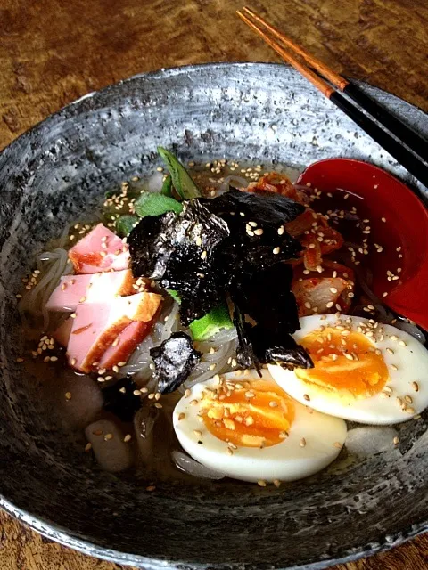 Snapdishの料理写真:KALDIの冷麺🍜|marimariさん