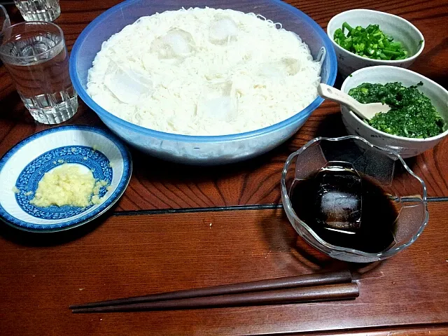 そうめん(涼)|じぃぴーおさん