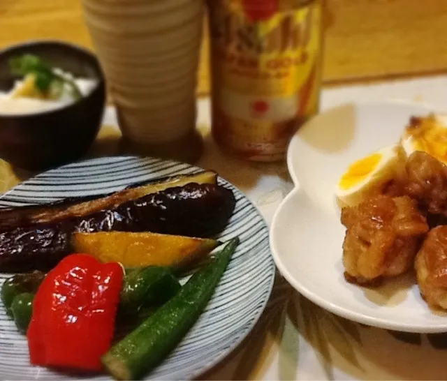 Snapdishの料理写真:８月７日の夕餉|ヴェローナのパン屋さんさん