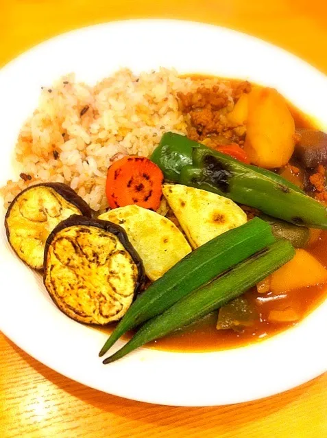 夏野菜カレー|びびさん