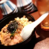 Snapdishの料理写真:2種チーズの親子丼|ことかさん