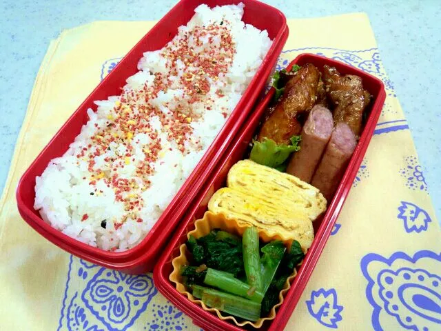 甘辛ごまチキン弁当|うさっちさん