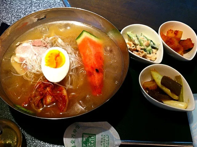 冷麺定食|ひろすぃーさん