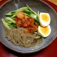 今夜はシンプルな冷麺です|平坂 むつみさん