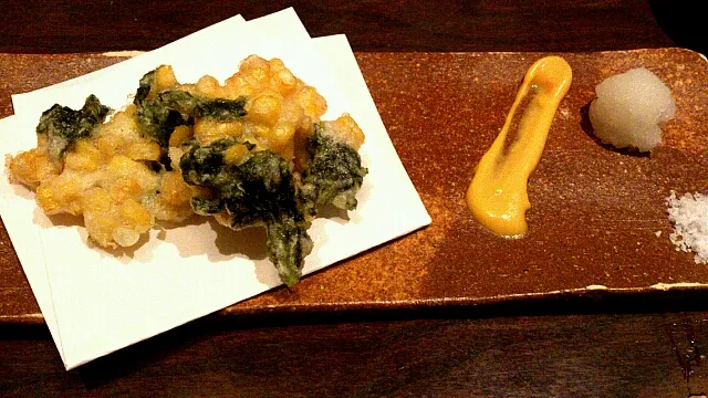 とうもろこしのかき揚げ|由佳さん