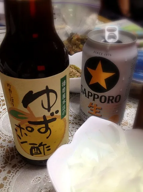 お煎餅を買いに行ったついでに買ってみたゆずボン酢（＾∇＾）|しーさん