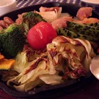 野菜とチキンのオーブン焼き|山野内将敏さん