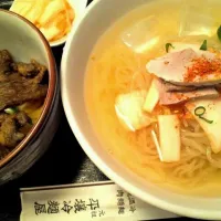 冷麺(小)とミニ焼肉丼セット|naoさん