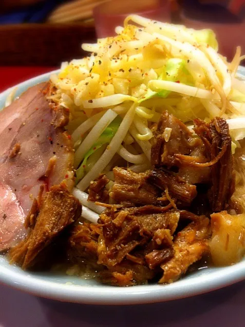 ごりまるラーメン。お昼は野菜増し無料。|liccaさん