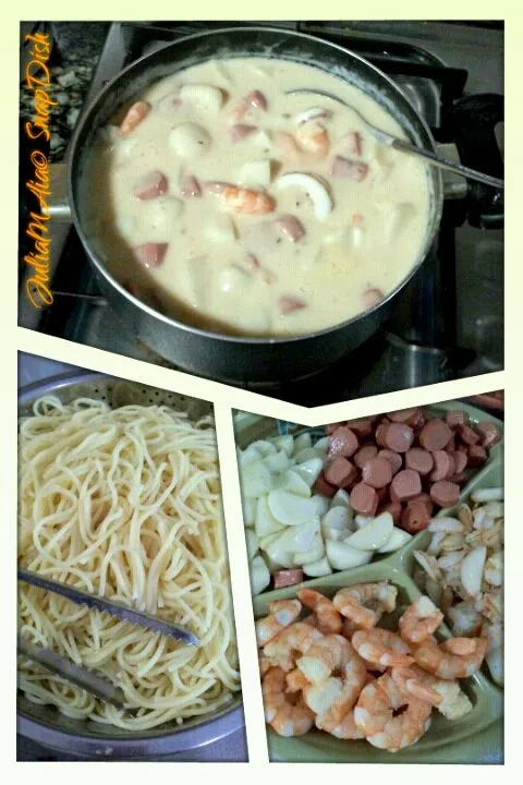 9/8/12 ~ Spaghetti Carbonara 4 iftar|Julia Aliさん