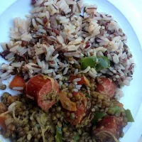 lentilles au riz au camping!|christiaan cooimanさん