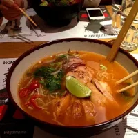 chilli chicken ramen soup|hasan tuna settarさん