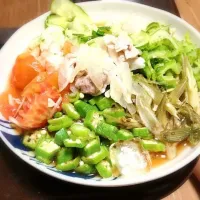 冷やし味噌ラーメン|岩根加代子さん