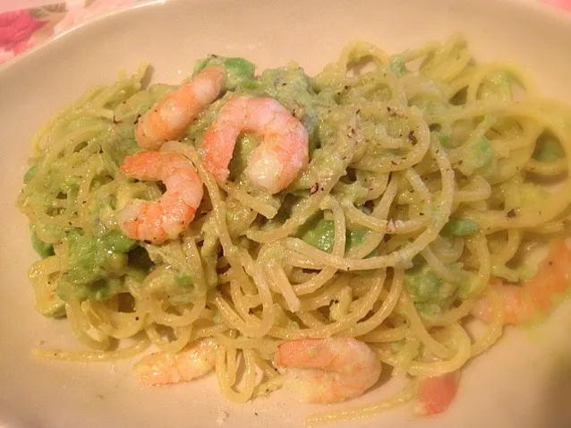 Shrimp and Avocado pasta|Mai Nakuiさん