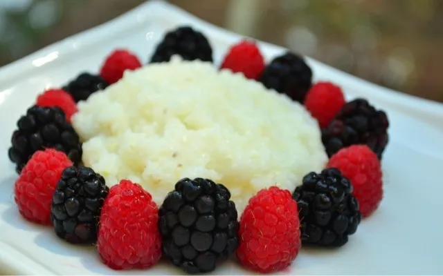 Grits with berries|liisさん