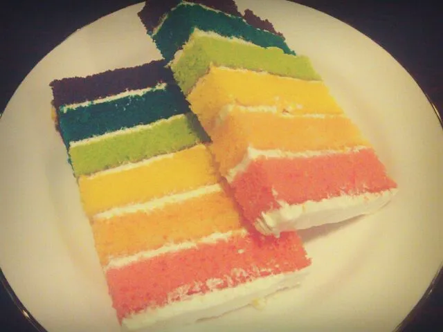 Rainbow cake|zefina liziaさん