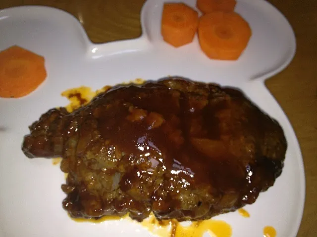 かんたんハンバーグ|Haruka Kumaさん