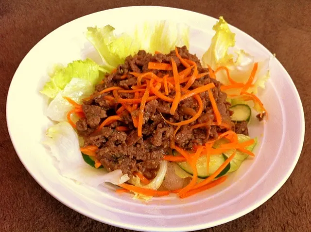 CostcoプルコギDE焼肉冷麺！コレはオススメ！|たけうちさん