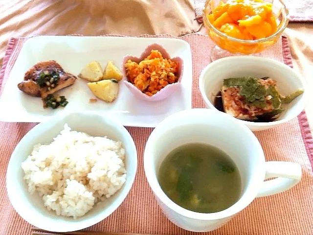 leftover food for lunch|Yoshinaさん