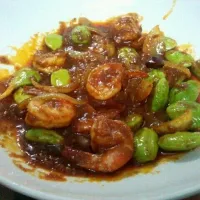 Sambal prawn with petai|Ct Redzさん