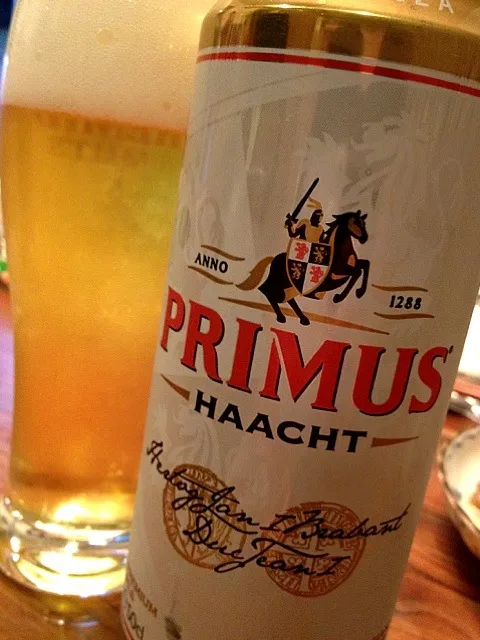 今日のビールはベルギー。PRIMUS HAACHT|Keisuke Makinoさん