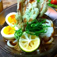 Snapdishの料理写真:ちくたまぶっかけうどん