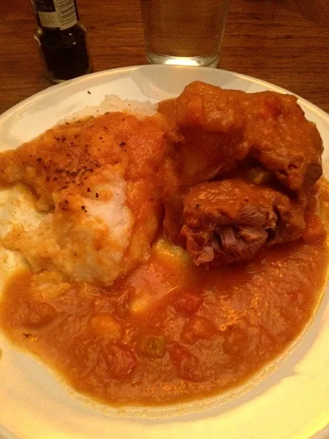 osso bucco with white polenta|ernest ristiさん