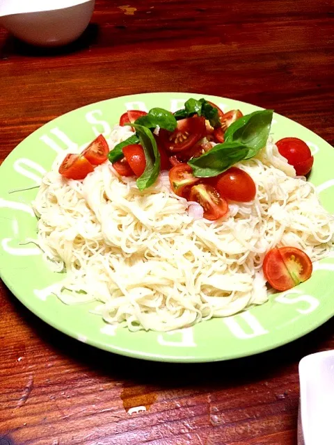 ジェノバ風そうめん|カズさん