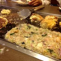 Snapdishの料理写真:海鮮塩もんじゃ|たきゃたさん