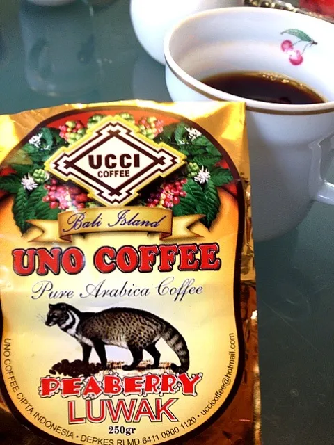 Snapdishの料理写真:Kopi Luwak Coffee|Junya Tanakaさん