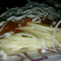 Snapdishの料理写真:spaghetti bolognese|ichaさん