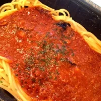 Snapdishの料理写真:ミートソーススパゲティ|さとうさん