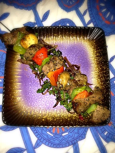 Bison Steak Honey Herb Skewers|Jules Vloskyさん