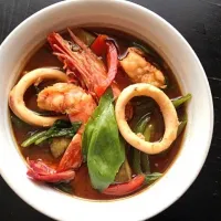 Thai seafood green curry|Jeabさん