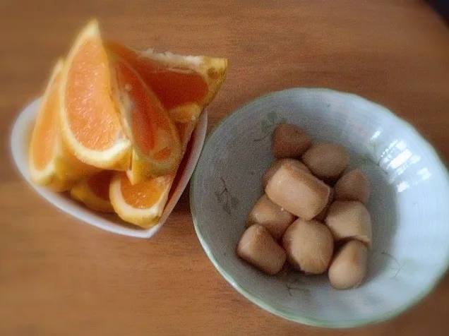 オレンジと里芋煮|ピロシキまんさん