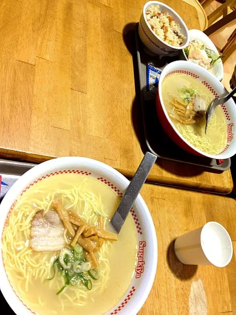 寿がきや ラーメンセット|舞さん